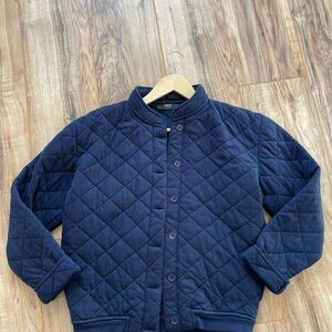 Able Quilted Jacket in Deep Royal Blue